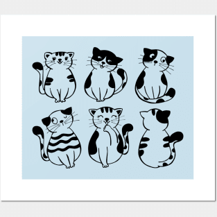 Cute Cats Posters and Art